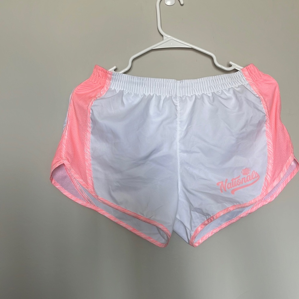 white nationals shorts